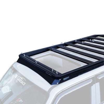 تویوتا LC200 مدل ماشین بالا- 4X4 آلومینیوم سقف اتومبیل خورشیدی راک با نصب ستون فقرات