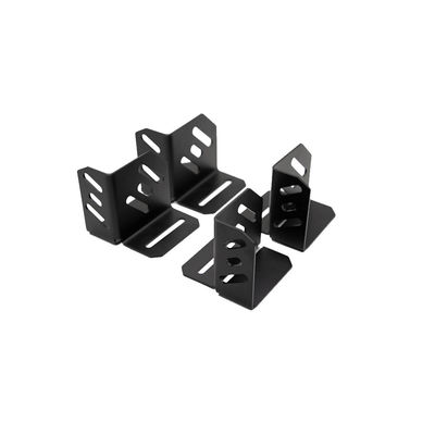 سیاه 102*100*103mm 4x4 وسایل نقلیه لوازم جانبی خارجی قطعات فلزی بطری حامل روغن بطری براکت