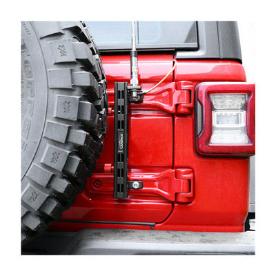 JEEP Wrangler لوازم ماشین آلومینیوم آلیاژ آنتن پرچم قطب آسان برای نصب و جدا کردن