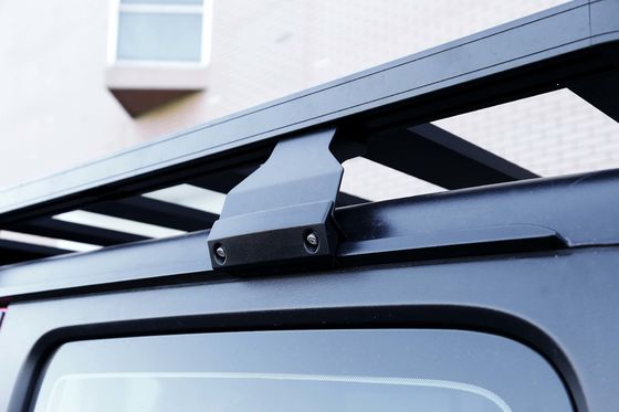 قفسه های سقف آلومینیومی آنودیزه کننده برای Jeep Wrangler JL JT JK 4X4 لوازم جانبی جاده ای