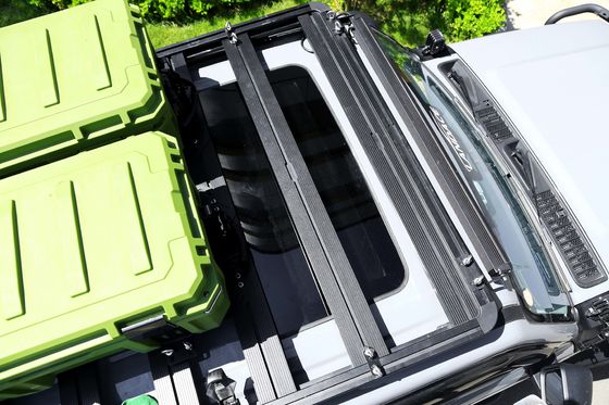 سقف نصب آلومینیوم آلیاژ سیاه Universal Car Roof Racks Cross Bar 28kg محدودیت وزن