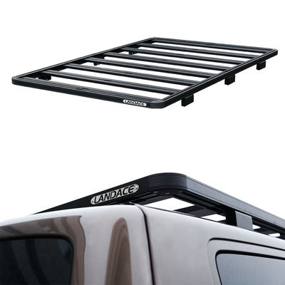 لوازم جانبی اتومبیل سیاه 4X4 Crossbar Basket Flat Platform Aluminum Alloy Multivan Car Roof Racks برای فولکس واگن