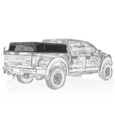پوشش تخت فورد F150 بدون نصب حفاری