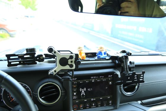 چند منظوره 4x4 Wrangler JL لوازم جانبی ماشین کنسول مرکز براکت آلومینیوم آلیاژ