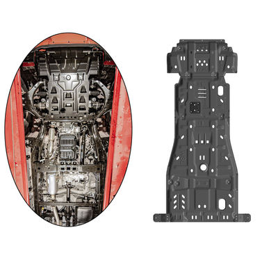 پوشش موتور اتومبیل آلومینیوم استاندارد خاكپوش محافظ صفحه اسکید برای D-MAX در سیاه