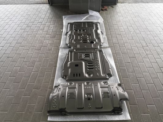 مرسدس بنز G500 مجموعه کامل صفحه اسکید با پوشش موتور و زیر بدن قطعات اتوماتیک Boby