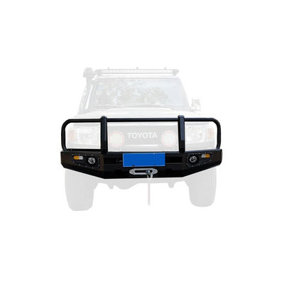 تویوتا LC79 Winch Bull Bar جلو بامپر عقب بامپر با حامل لاستیک نگهدارنده جیریکان 20kg
