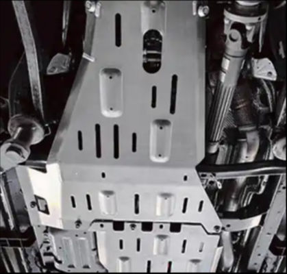 پوشش موتور محافظ بالای زیر بدنه برای جیپ رانگلر JL صفحه اسکید کامل 2018- نقره