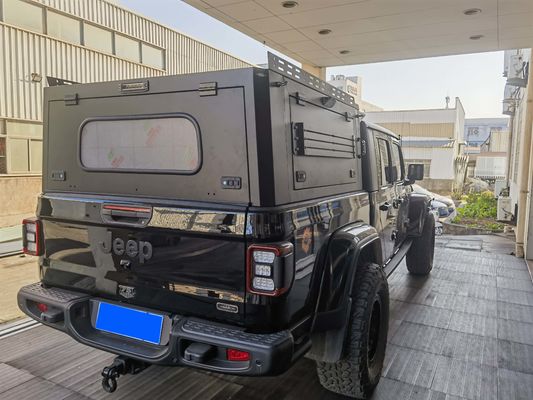 لوازم جانبی ماشین آلات سخت Gladiator JT آلومینیوم 4x4 پیکاپ کامیون پوشش تخت سخت آبپاش ضد آب برای جیپ