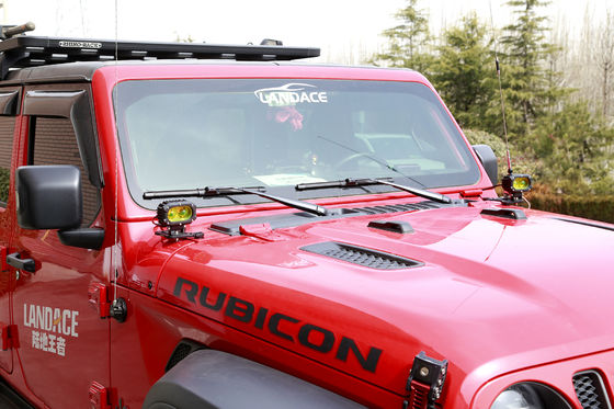 پوشش رادیویی آلومینیومی سیاه CNC برای جیپ Wrangler JK نصب بدون مشکل