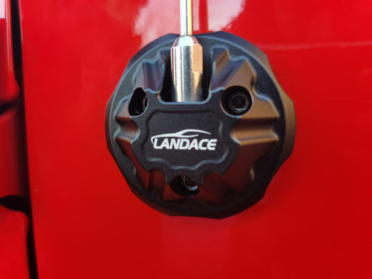 پوشش رادیویی آلومینیومی سیاه CNC برای جیپ Wrangler JK نصب بدون مشکل