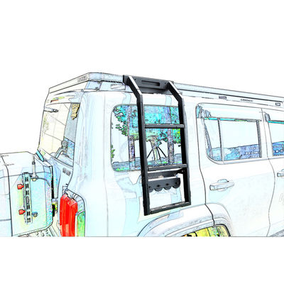 TS16949/ISO9001 گواهینامه تانک 300 Side Ladder Retrofit Kit برای لوازم جانبی جاده ای