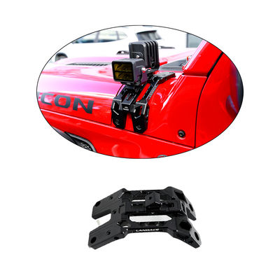 سیستم روشنایی یکپارچه ی A-Pillar Light Bracket Antenna Holder و Go Pro Mount برای جیپ JL