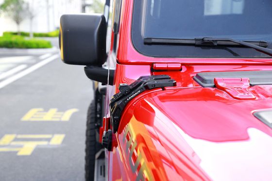 سیستم روشنایی یکپارچه ی A-Pillar Light Bracket Antenna Holder و Go Pro Mount برای جیپ JL