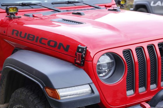 آلومينيوم Jeep Wrangler Jl Hood Lock OEM Jk قفل قفل قفل