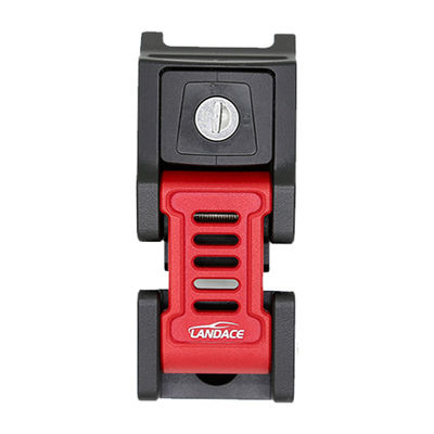 جیپ رانگلر قفل هود قفل کیت با heavy duty آلومینیوم آلیاژ قرمز و سیاه