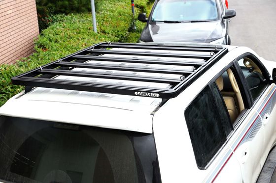 سقف نصب 4X4 Land Cruiser کم پروفایل سقف ریل ریک برای تویوتا کوتاه سقف چمدان