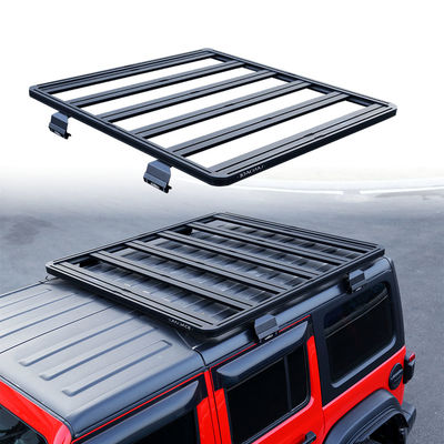 AL6063 SS304 قفسه های سقف برای جیپ Wrangler JL Universal 4X4 لوازم جانبی حامل چمدان