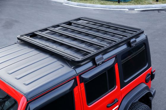 AL6063 SS304 قفسه های سقف برای جیپ Wrangler JL Universal 4X4 لوازم جانبی حامل چمدان