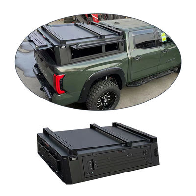 2023 تویوتا توندرا Hardtop Canopy Locking Function آلومینیوم آلیاژ کامیون سیستم قفسه تخت