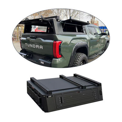 2023 تویوتا توندرا Hardtop Canopy Locking Function آلومینیوم آلیاژ کامیون سیستم قفسه تخت