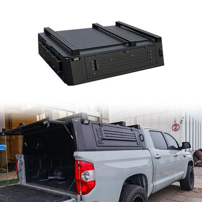 2023 تویوتا توندرا Hardtop Canopy Locking Function آلومینیوم آلیاژ کامیون سیستم قفسه تخت