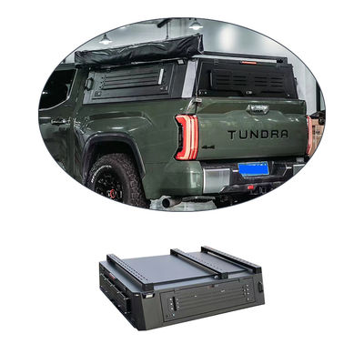 2023 تویوتا توندرا Hardtop Canopy Locking Function آلومینیوم آلیاژ کامیون سیستم قفسه تخت