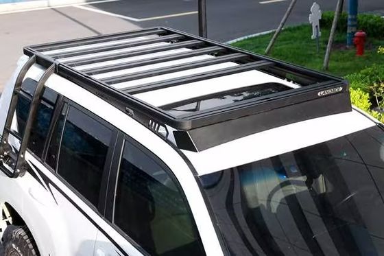 1400*1320*55MM قفسه های پشت بام سیاه برای جیپ Wrangler JL JK Toyota Land Cruiser و بیشتر