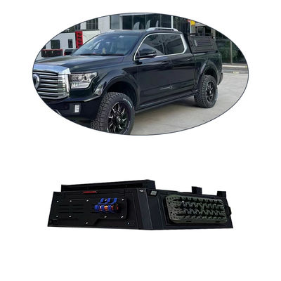 27 کیلوگرم آلومینیوم سیاه آلیاژ کم بستر Canopy برای GWM POER انتخاب کامیون پشت پوشش ماشین