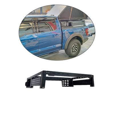 فورد F150 صندوق سوار راک تنظیم شده رول بار آلومینیوم آلیاژ حامل راک