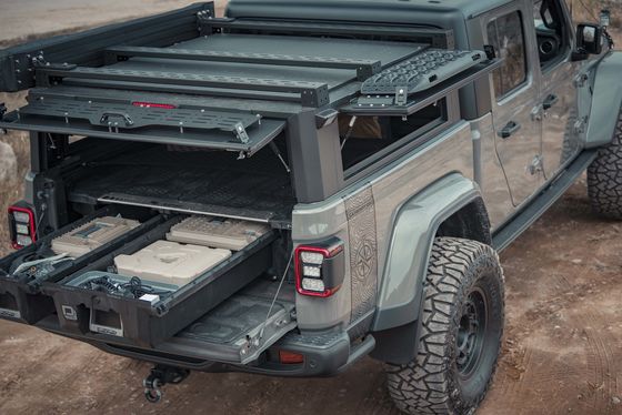 سال 2020: JEEP Pickup 4x4 کابینت نیمه بلند برای فضای ذخیره سازی اضافی