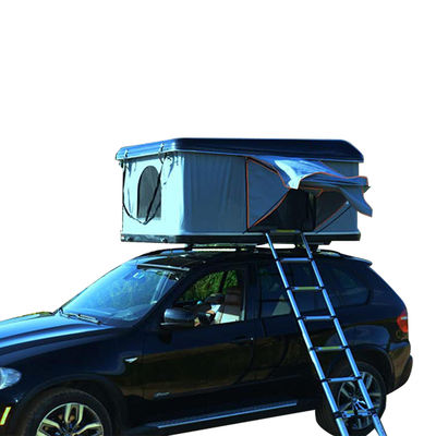 مثلث خاکستری تیره Clamshell سقف بالا چادر 4x4 سقف چادر سخت Shell