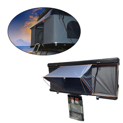 مثلث خاکستری تیره Clamshell سقف بالا چادر 4x4 سقف چادر سخت Shell