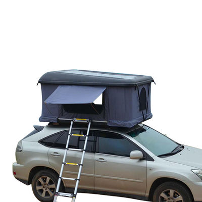 مثلث خاکستری تیره Clamshell سقف بالا چادر 4x4 سقف چادر سخت Shell