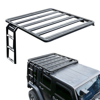 نردبان جانبی سفارشی برای جیپ Wrangler Jl Off Road Roof Rack 1500x1425