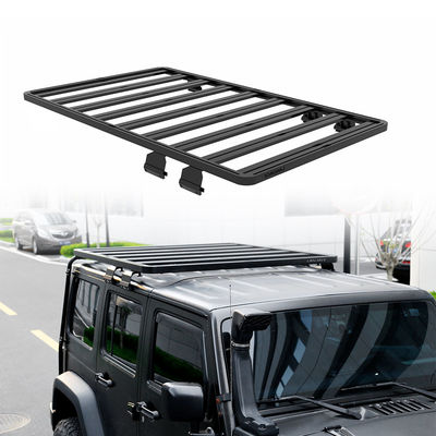 نقره سیاه Jk Racks فولاد 2003 جیپ Wrangler ورزش بالا سقف رف نقره سیاه رنگ