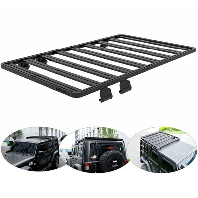 نقره سیاه Jk Racks فولاد 2003 جیپ Wrangler ورزش بالا سقف رف نقره سیاه رنگ