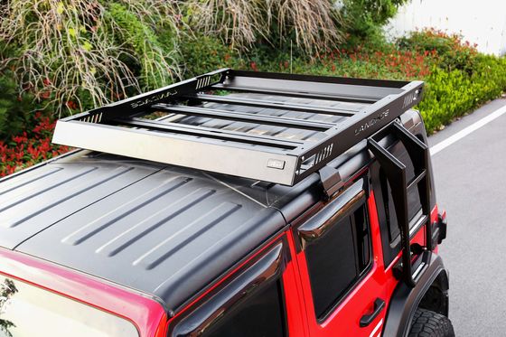 سبد حمل سقف خودرو با مشخصات پایین آلومینیوم آلیاژ سخت بالا سبد حمل و نقل برای Wrangler JL 4X4