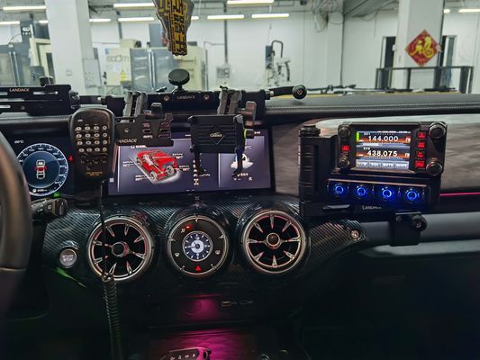 Jeep Wrangler JL پنل جلویی پنل سوئیچ آلومینیومی با گواهینامه ISO9001 2015