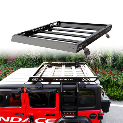 LANDACE بستر سقف جهانی حمل چمدان برای جیپ Wrangler JL 1455*1425*113mm