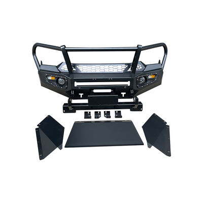 نصب ماشین اصلی سوراخ دور جاده فولاد سنگین وظیفه وینچ محافظ آمپر برای ISUZU Dmax