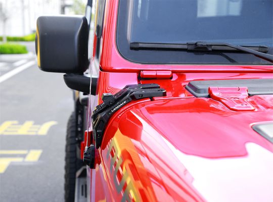 JEEP 2021- Wrangler Light Mounting Brackets CNC ماشینکاری شده با آلیاژ آلومینیوم پایدار