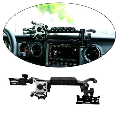 Jeep 210*65*38mm کنسول مرکز براکت حامل تلفن با پانل سوئیچ ماشین بی سیم