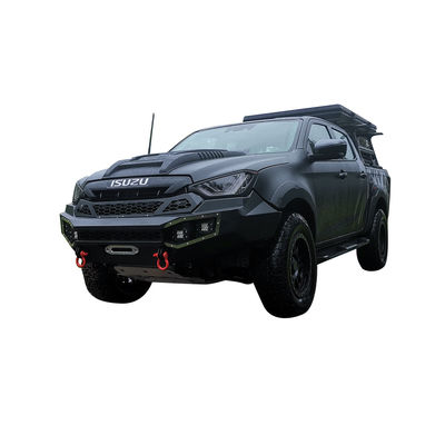 ماشین ساخت Dmax 2021 جلو فولاد بمپر محافظ بدنه کیت بول بار بمپر ماشین برای ISUZU