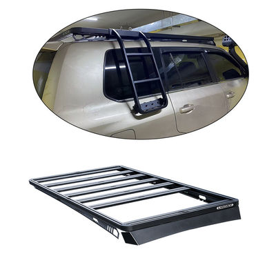 سیاه 4x4 offroad 4runner لوازم جانبی قفسه سقف با نصب استخوان پشت آلومینیوم