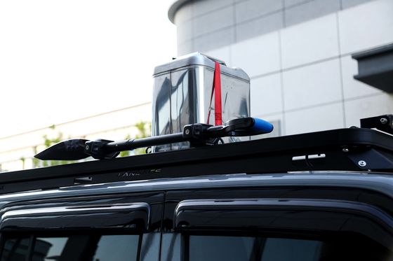 مخلوط آلومینیوم سیاه 4X4 مخلوط کم پروفایل مخزن چمدان 300 لوازم جانبی قفسه ریل سقف برای GWM