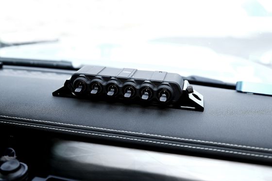 وزن خالص 1.5 کیلوگرم در هر مجموعه سیستم رله الکترونیکی 6 گانگ برای لوازم جانبی اتومبیل 4x4