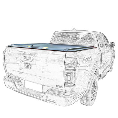 OEM پذیرفته شده شاتر رولر Canopy قابل کشش برای Dodge Ram ضد آب و نوع سخت