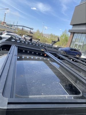 SUS304 ستون فقرات نصب Universal Car Roof Carrier برای سیستم سقف بالا تویوتا LC300