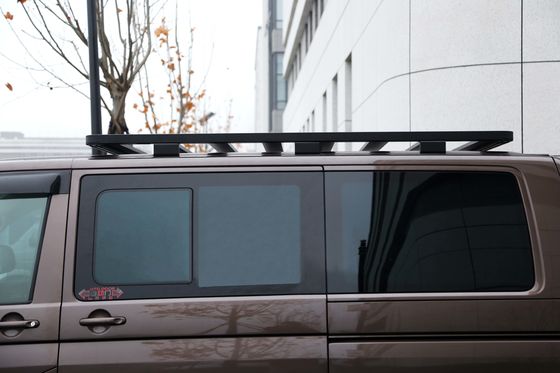 سقف مونت یونیورسال Multivan 4X4 لاغری تخت کم پروفایل آلومینیوم آلیاژ پلت فرم سقف ماشین برای فولکس واگن